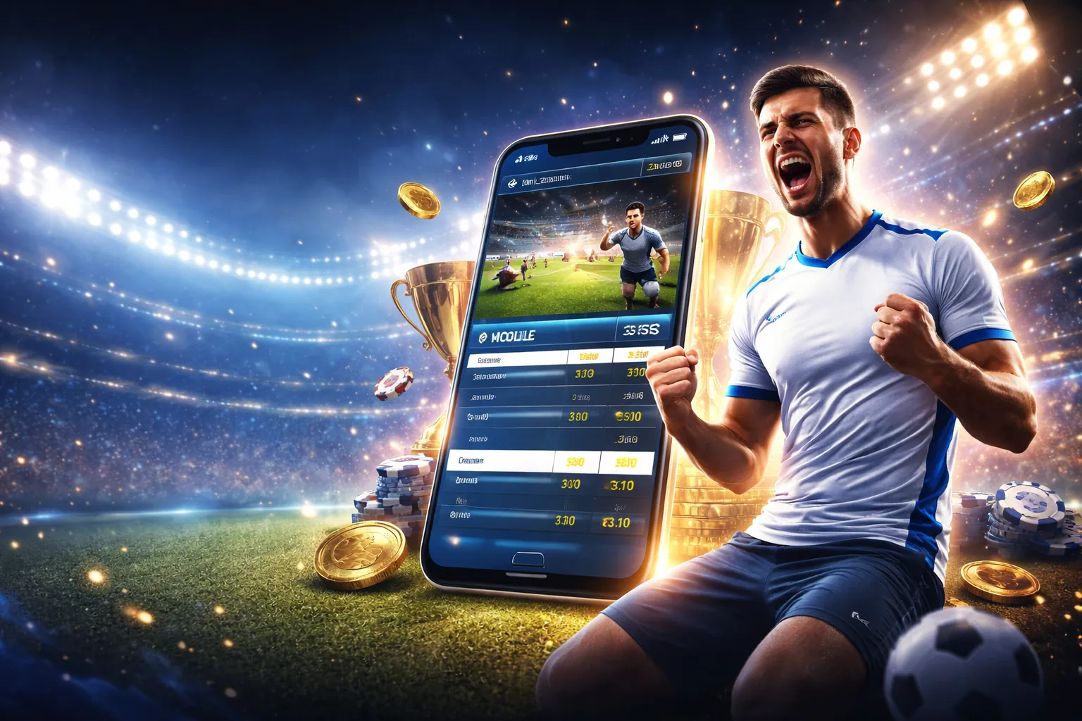 Sân vận động thể thao sôi động, cá cược trực tuyến bet8888 đăng nhập